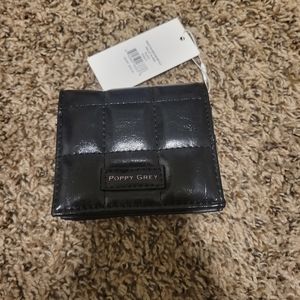 Polly Grey Wallet Nwt